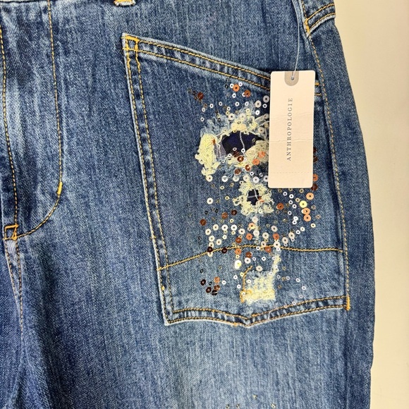Anthropologie Pilcro The Wanderer Relaxed Jeans Size 29 Tall NWT Brand New - Picture 8 of 16